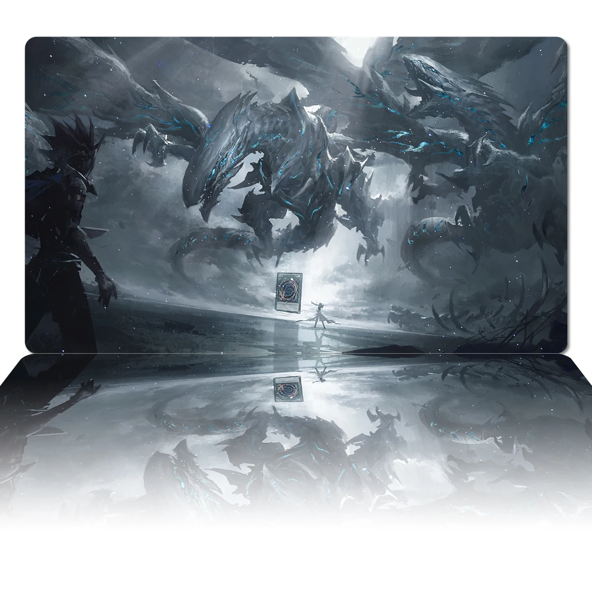 Door Mat Blank - YuGiOh Playmat Neo Blue-Eyes Ultimate Dragon