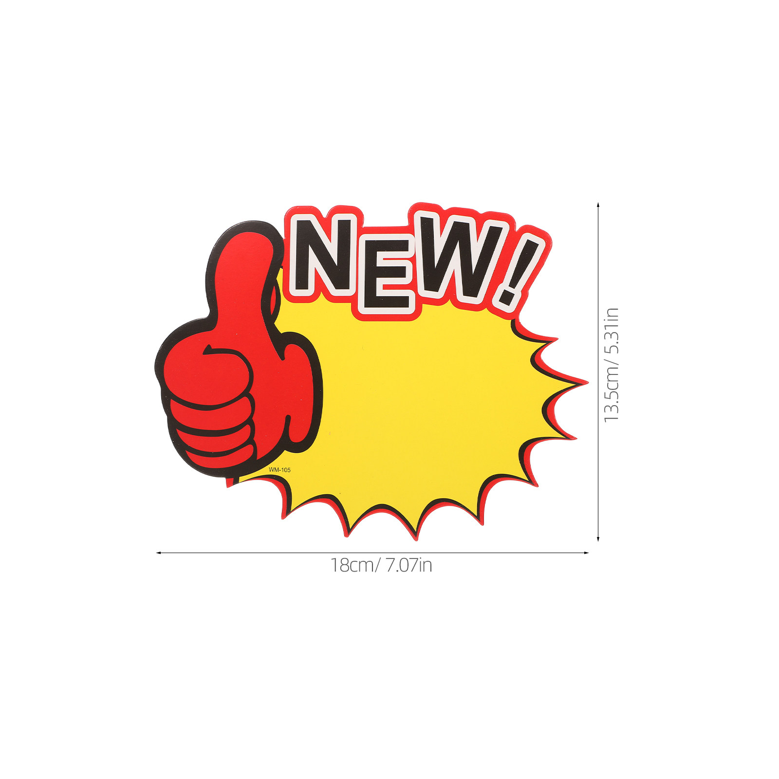 100Pcs Large Blank Price Tags  - Yard Sign Blank 评论和价格