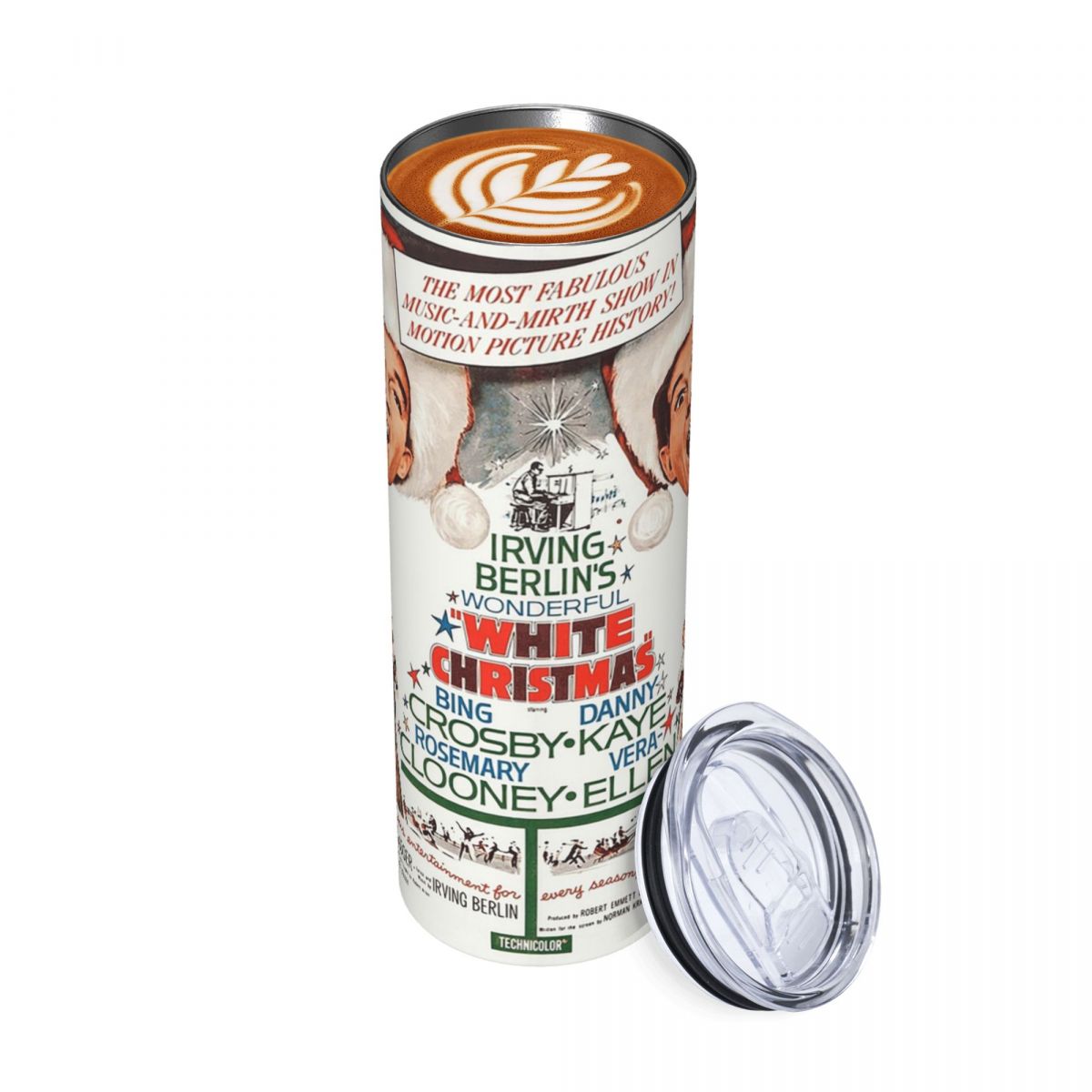 White Christmas - Bing Crosby, - Tumbler 20Oz White 评论和价格