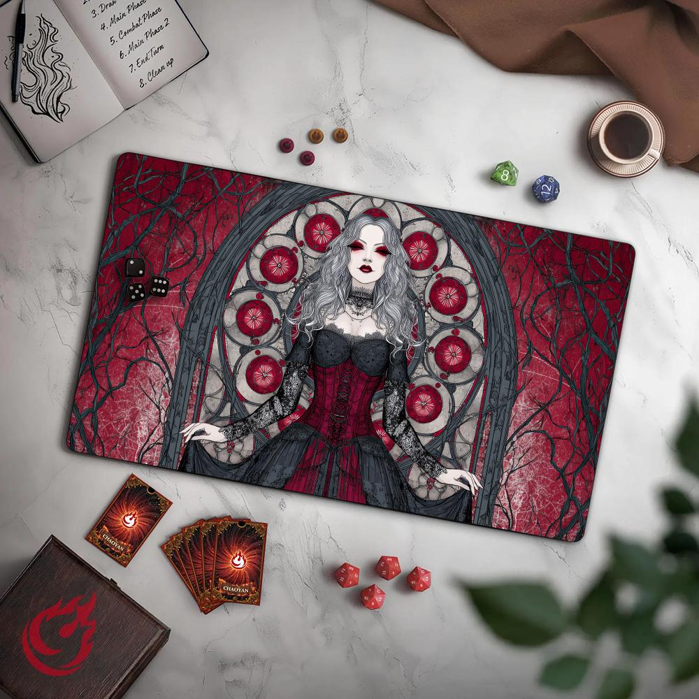 Gothic Female Vampire TCG Play - Door Mat Blank 评论和价格