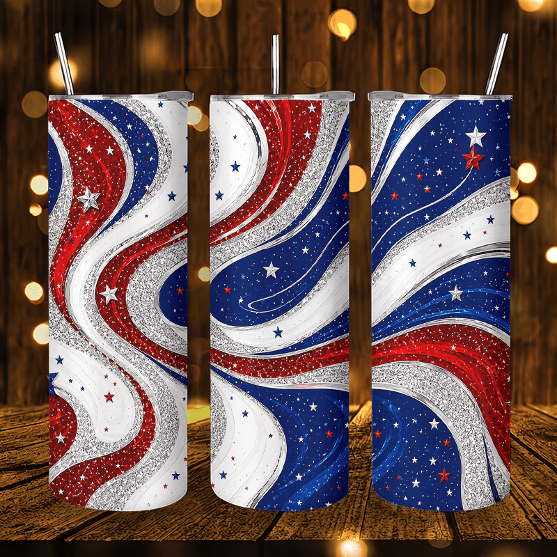 1pc 1pcs 20oz Red White Blue S - Tumbler 20Oz White 评论和价格