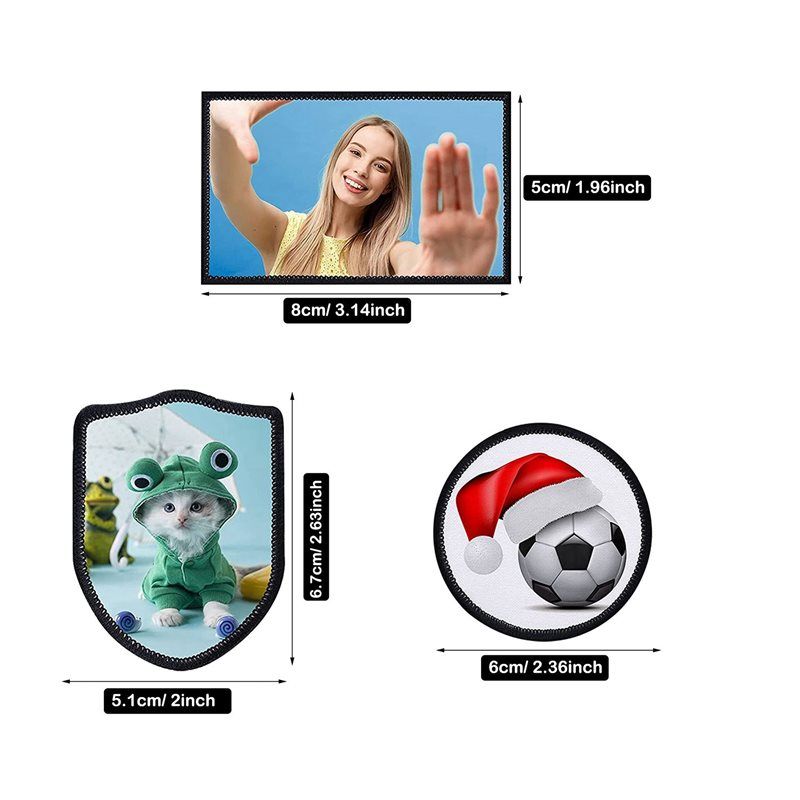 A01F-90Pc Sublimation Patches  - Hat Sublimation Blank 评论和价格