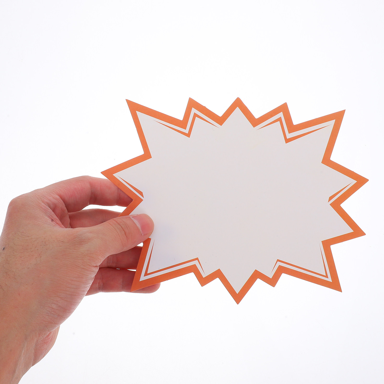 100Pcs Blank Paper Display Tag - Yard Sign Blank 评论和价格