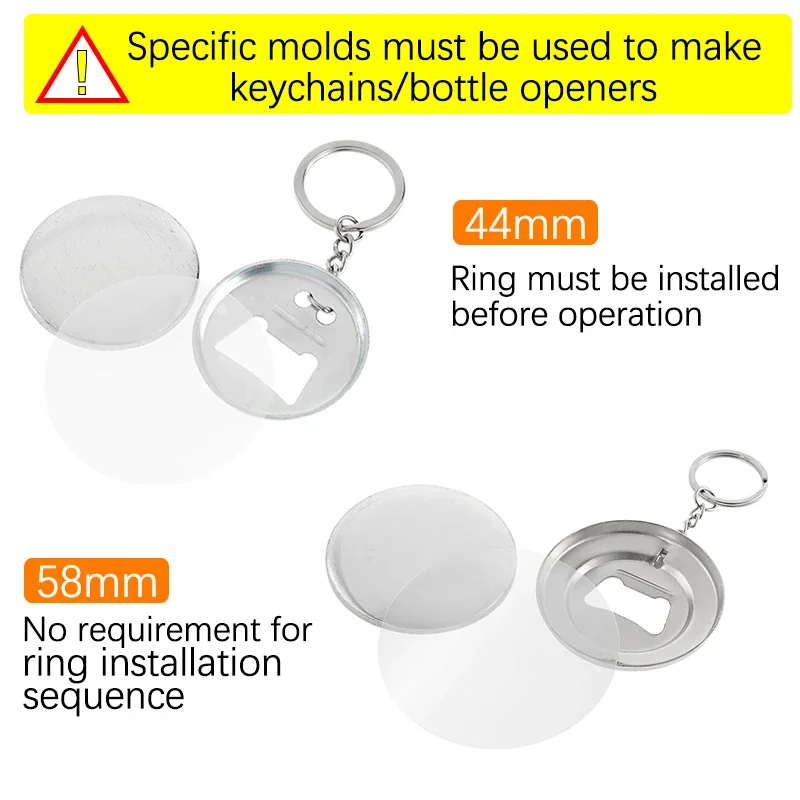 50pcs Blank Metal Button Makin - Button Badge Blank 评论和价格